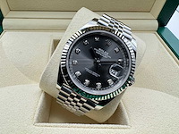 Rolex datejust 41 126334 | rhodium diamond dot dial | jubilee | unworn | 2026 - afbeelding 6 van  12