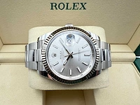 Rolex datejust 41 126334 | silver dial | unworn | 2026 - afbeelding 7 van  12