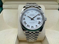 Rolex datejust 41 126334 | white roman dial | jubilee | unworn | 2026
