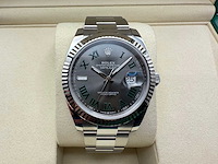 Rolex datejust 41 126334 | wimbledon dial | unworn | 2026 - afbeelding 1 van  12