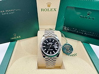 Rolex datejust 41 | black dial | 126334 | 2026 | unworn - afbeelding 3 van  6