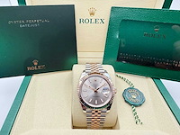 Rolex datejust 41 | sundust dial | 126331 | jubilee | 2026 | unworn - afbeelding 3 van  12