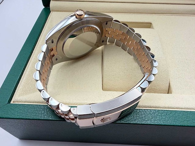 Rolex datejust 41 | sundust dial | 126331 | jubilee | 2026 | unworn - afbeelding 6 van  12
