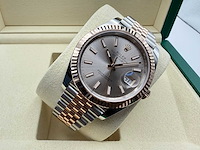 Rolex datejust 41 | sundust dial | 126331 | jubilee | 2026 | unworn - afbeelding 9 van  12