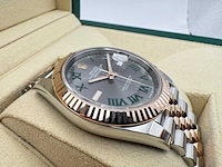 Rolex datejust 41 | wimbledon dial | 126331 | 2026 | unworn - afbeelding 11 van  12