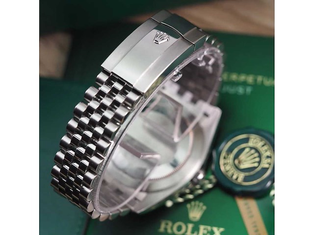 Rolex datejust 41mm blue dial 2023 full set - afbeelding 4 van  6