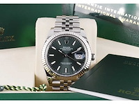 Rolex datejust 41mm mint green 2025 full set
