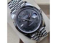 Rolex datejust 41mm “ wimbledon “ 2025 full set - afbeelding 4 van  9
