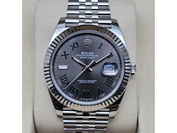Rolex datejust 41mm “ wimbledon “ 2025 full set - afbeelding 3 van  9