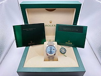 Rolex day date 228236 | ice blue | platina | 2025 - afbeelding 1 van  3