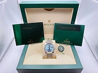 Rolex day date 228236 | ice blue | platina | 2025 - afbeelding 4 van  12