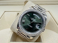 Rolex day-date 228349rbr | olive | white gold | 2023 - afbeelding 6 van  12