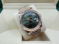 Rolex day-date 40 228235 | olive dial | 2025 - afbeelding 1 van  12