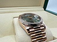 Rolex day-date 40 228235 | olive dial | 2025 - afbeelding 12 van  12