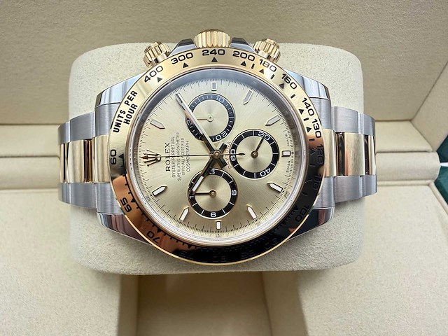 Rolex daytona 126503 | champagne dial | yellow gold | 2026 | unworn - afbeelding 4 van  5