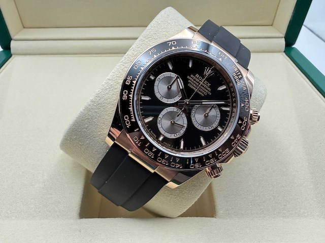 Rolex daytona 126515ln | oysterflex | rose gold | 2026 | unworn - afbeelding 6 van  12
