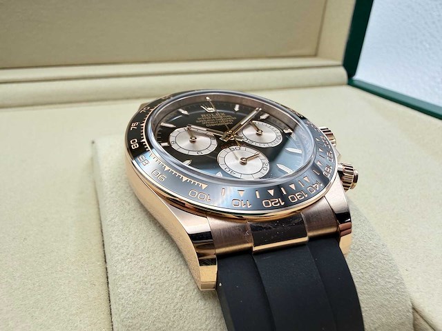 Rolex daytona 126515ln | oysterflex | rose gold | 2026 | unworn - afbeelding 10 van  12
