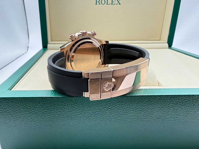 Rolex daytona 126515ln | oysterflex | rose gold | 2026 | unworn - afbeelding 12 van  12
