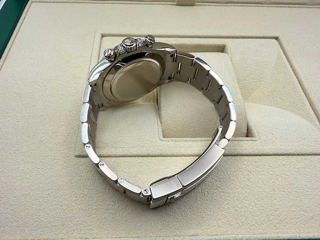 Rolex daytona "rainbow" custom diamonds | 116509 | 2020+ - afbeelding 12 van  12