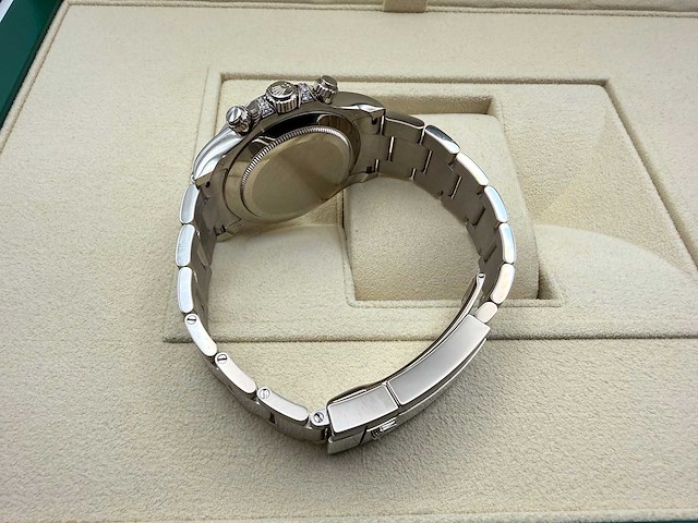 Rolex daytona "rainbow" custom diamonds | 116509 | 2021 - afbeelding 9 van  12