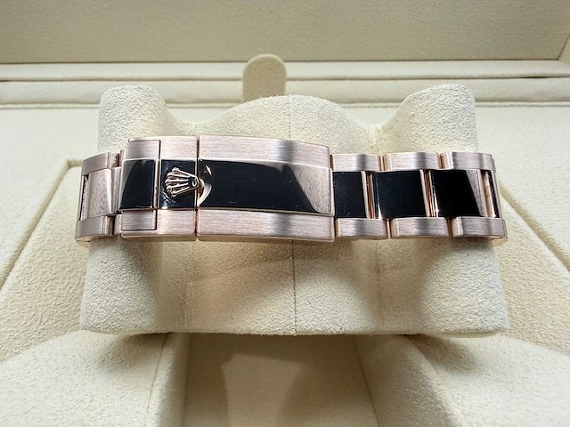 Rolex daytona "rainbow" custom diamonds | rose gold | 116509 | 2020+ - afbeelding 7 van  8