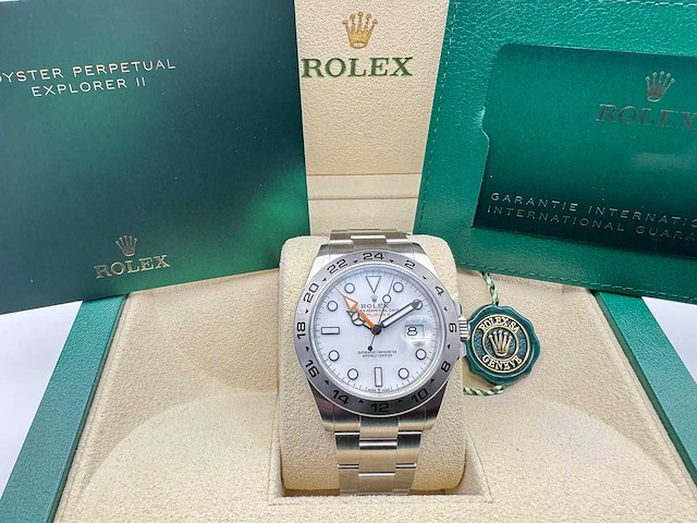 Rolex explorer ii 226570 | white dial | 2026 - afbeelding 12 van  12