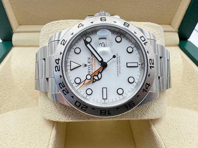 Rolex explorer ii 226570 | white dial | unworn | 2026 - afbeelding 6 van  11
