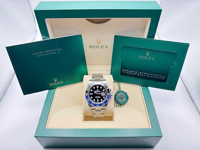 Rolex gmt-master ii 126710blnr | "batman" | oyster | 2026 | unworn - afbeelding 2 van  10