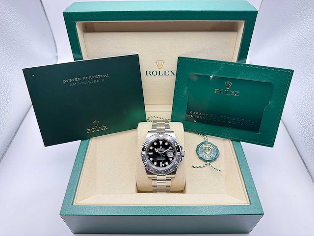 Rolex gmt-master ii 126710grnr | "bruce wayne" | oyster | 2026 | unworn - afbeelding 12 van  12