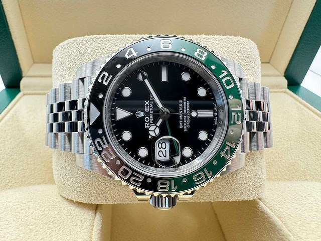 Rolex gmt-master ii 126720vtnr | "sprite" | 2026 | jubilee | unworn - afbeelding 10 van  12
