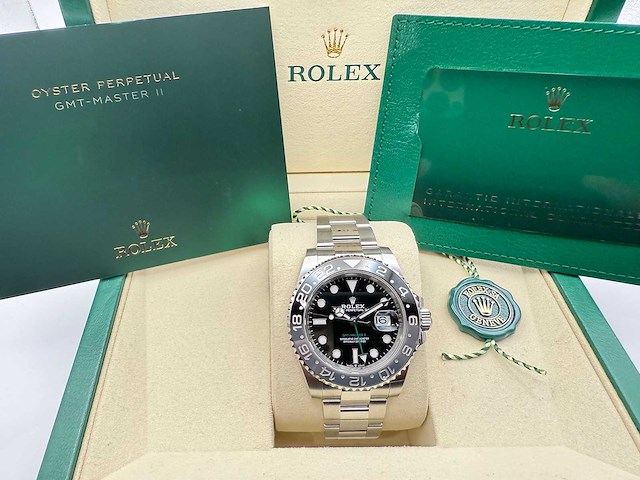 Rolex gmt-master ii | "bruce wayne" | 126710grnr | 2025 | new - afbeelding 3 van  12