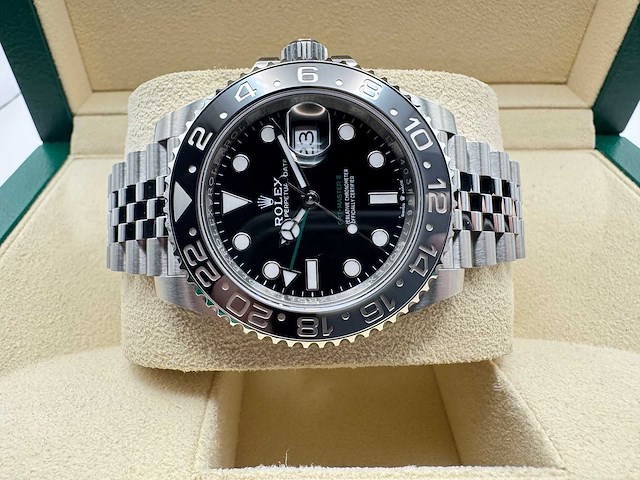 Rolex gmt-master ii | "bruce wayne" | 126710grnr | 2026 | unworn | jubilee - afbeelding 4 van  12