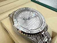 Rolex gmt-master ii | "iced out" | 2018 | like new - afbeelding 6 van  12