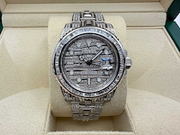 Rolex gmt-master ii | "iced out" | 2018 | like new - afbeelding 1 van  9