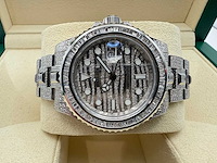 Rolex gmt-master ii | "iced out" | 2018 | like new - afbeelding 3 van  4