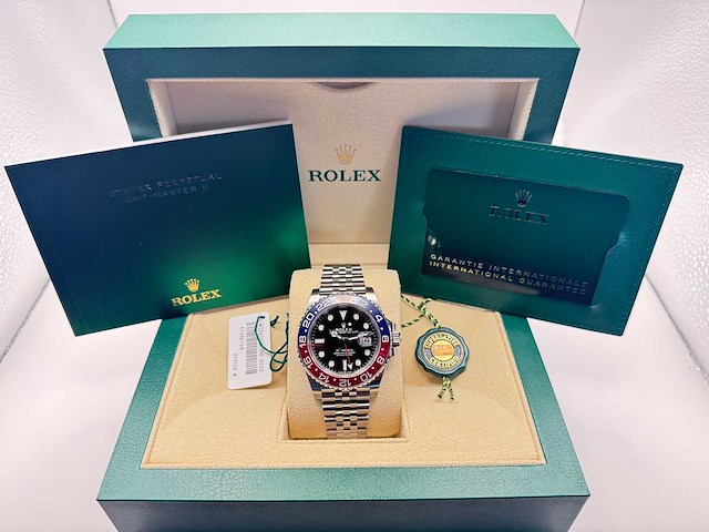 Rolex gmt-master ii | "pepsi" | 126710blro | 2025 - afbeelding 3 van  12