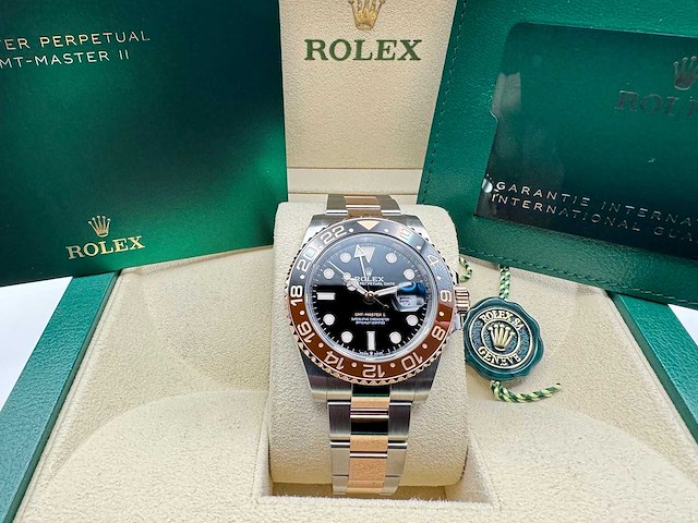 Rolex gmt-master ii "rootbeer" | unworn | 126711chnr - afbeelding 3 van  11