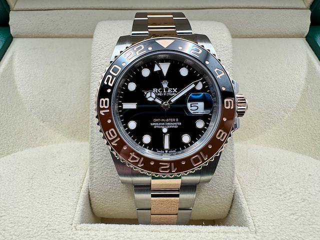 Rolex gmt-master ii "rootbeer" | unworn | 126711chnr - afbeelding 1 van  11