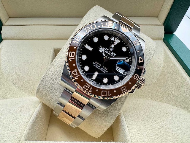 Rolex gmt-master ii "rootbeer" | unworn | 126711chnr - afbeelding 6 van  11