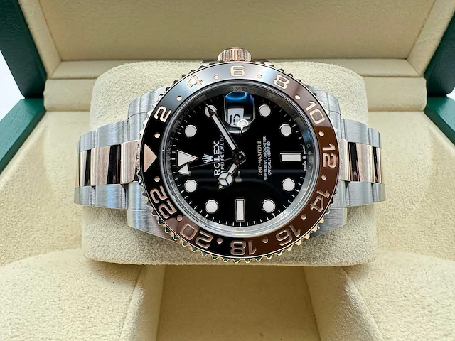 Rolex gmt-master ii "rootbeer" | unworn | 126711chnr - afbeelding 7 van  12