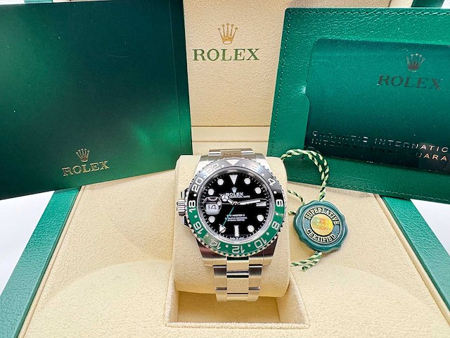 Rolex gmt-master ii | "sprite" | oyster | 126720vtnr | unworn | 2026 - afbeelding 3 van  12