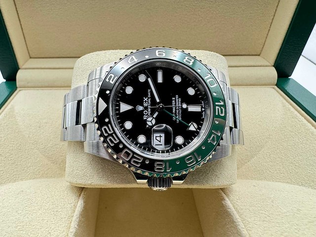 Rolex gmt-master ii | "sprite" | oyster | 126720vtnr | unworn | 2026 - afbeelding 7 van  12