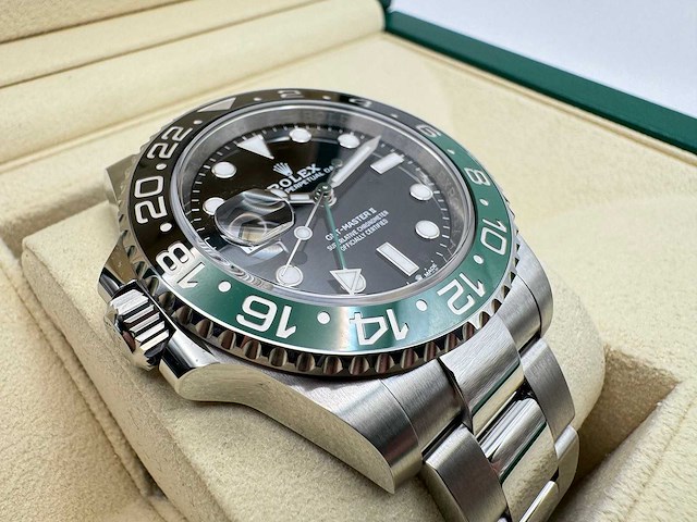 Rolex gmt-master ii | "sprite" | oyster | 126720vtnr | unworn | 2026 - afbeelding 11 van  12