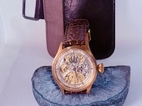 Rolex horologisch kunstwerk - polshorloge met antiek uurwerk serienummer 151865 - afbeelding 4 van  11
