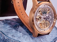 Rolex horologisch kunstwerk - polshorloge met antiek uurwerk serienummer 151865 - afbeelding 6 van  11