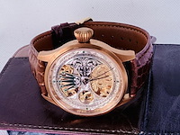 Rolex horologisch kunstwerk - polshorloge met antiek uurwerk serienummer 151865 - afbeelding 7 van  11