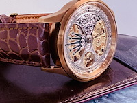 Rolex horologisch kunstwerk - polshorloge met antiek uurwerk serienummer 151865 - afbeelding 9 van  11