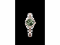 Rolex lady-datejust 28 279271 | jubilee | olive green diamond-set dial | unworn | 2026 - afbeelding 1 van  1