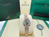 Rolex lady-datejust 28 279271 | jubilee | olive green diamond-set dial | unworn | 2026 - afbeelding 6 van  6