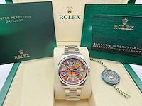 Rolex oyster perpetual 134300 | multi color dial | unworn | 2026 - afbeelding 1 van  2